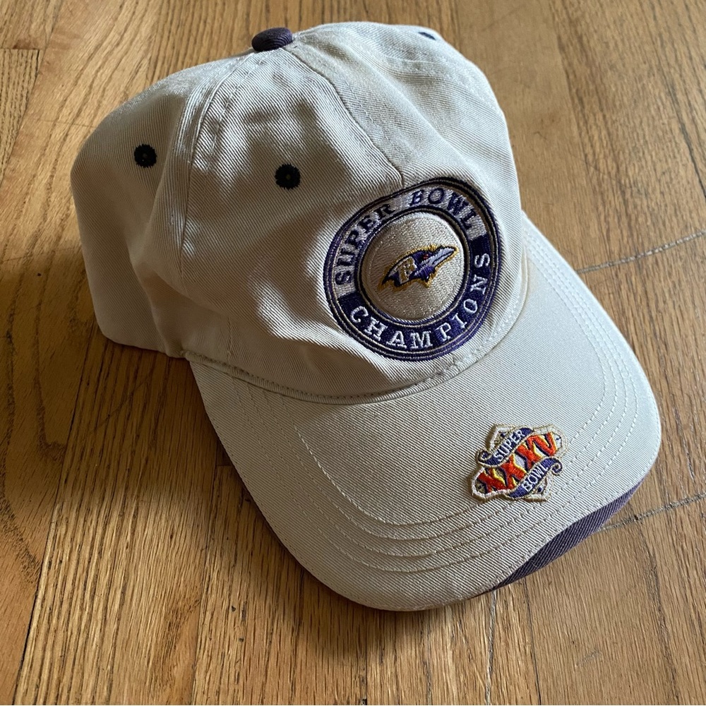 Baltimore Ravens Super Bowl 35 XXXV Champions cap